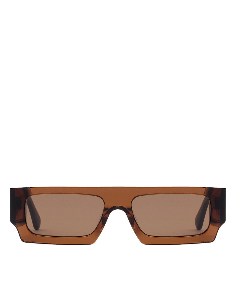 Ashluxe Pixel Earth Sunglasses Brown