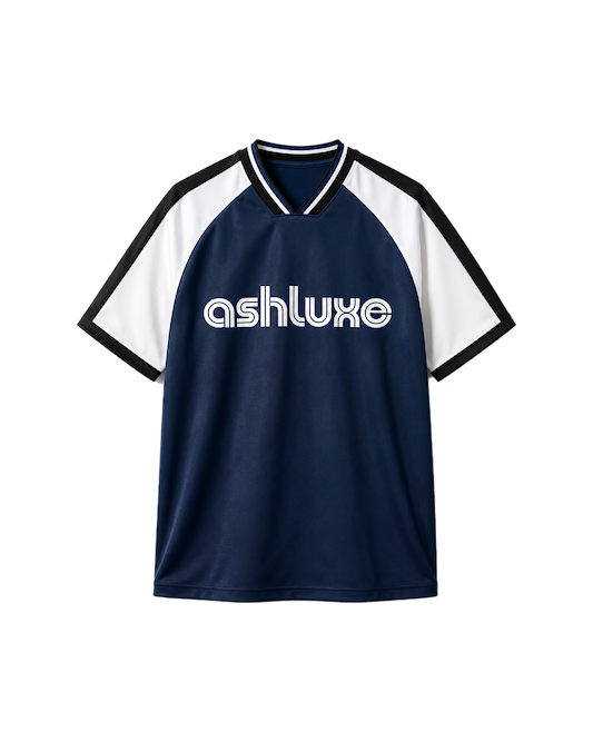 Ashluxe Shadow Stripe Jersey Blue