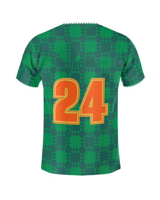 Ashluxe 24 Home Jersey  Customized Green