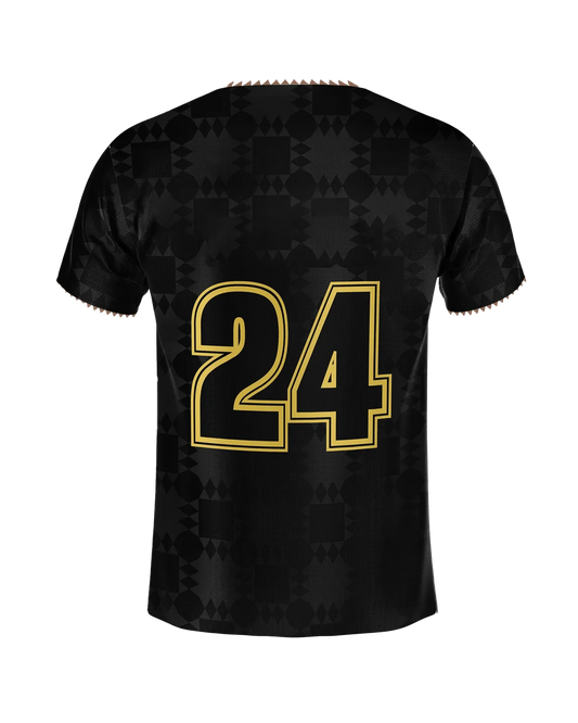 Ashluxe 24 Away Jersey  Customized Black