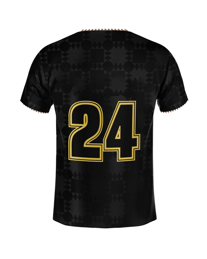 Ashluxe 24 Away Jersey  Customized Black