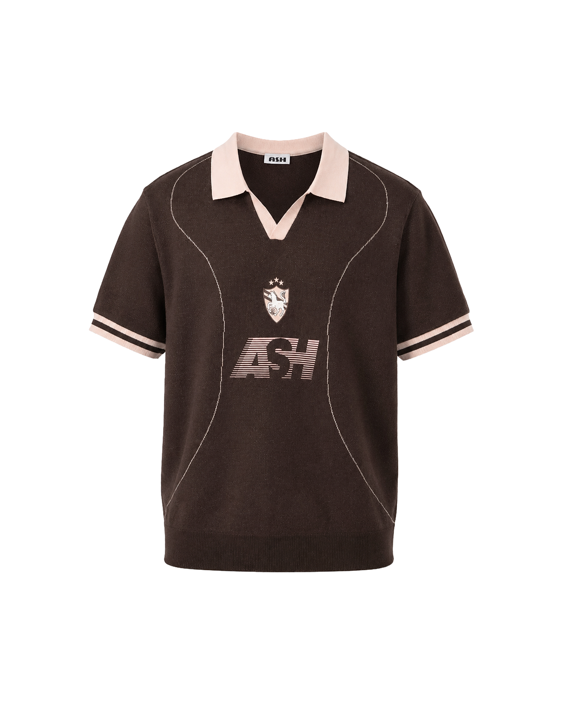 Ashluxe Classic Match Polo Brown