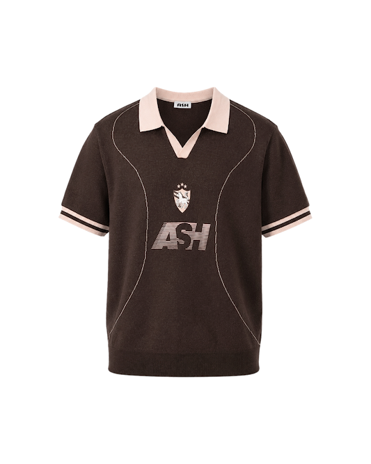 Ashluxe Classic Match Polo Brown
