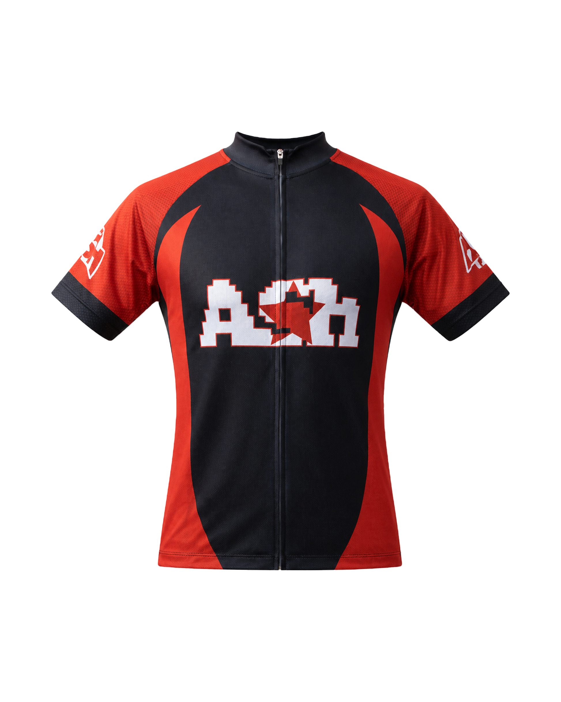Ashluxe Digital Print Cycling Top