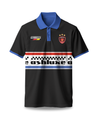 Ashluxe Racing Polo T-shirt Black