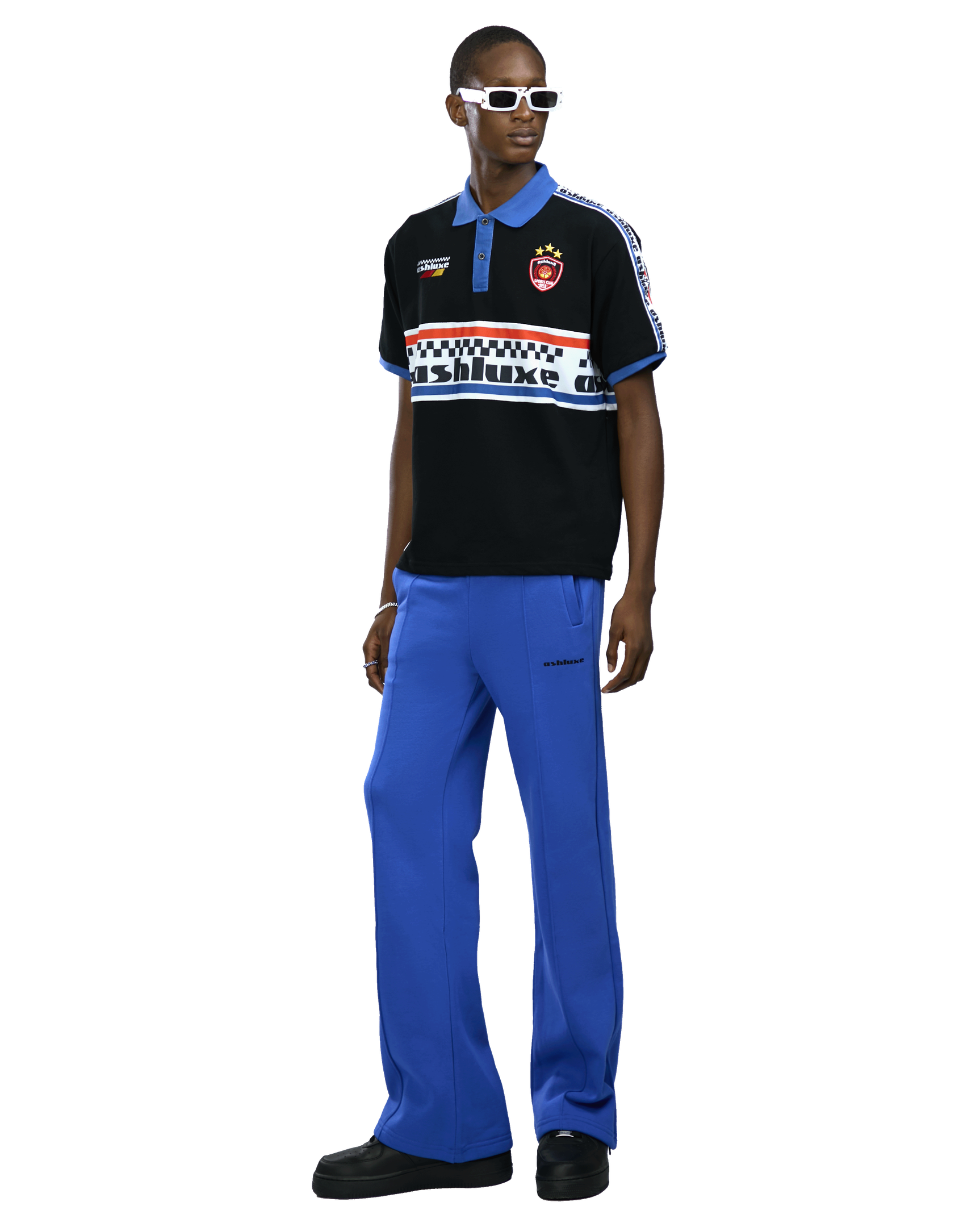 Ashluxe Logo Sweatpants - Blue