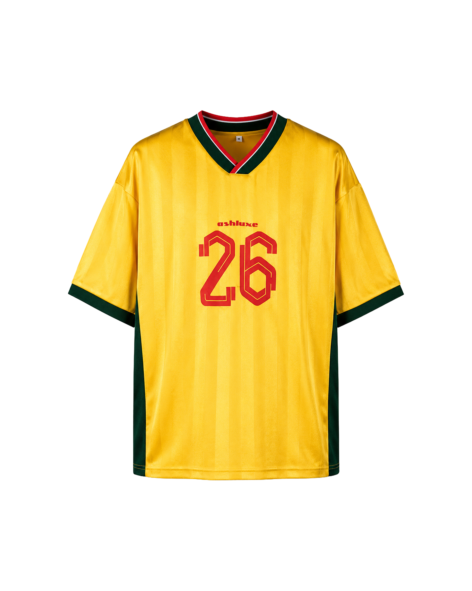 Ashluxe Shadow Stripe Jersey Yellow