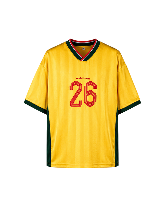 Ashluxe Shadow Stripe Jersey Yellow