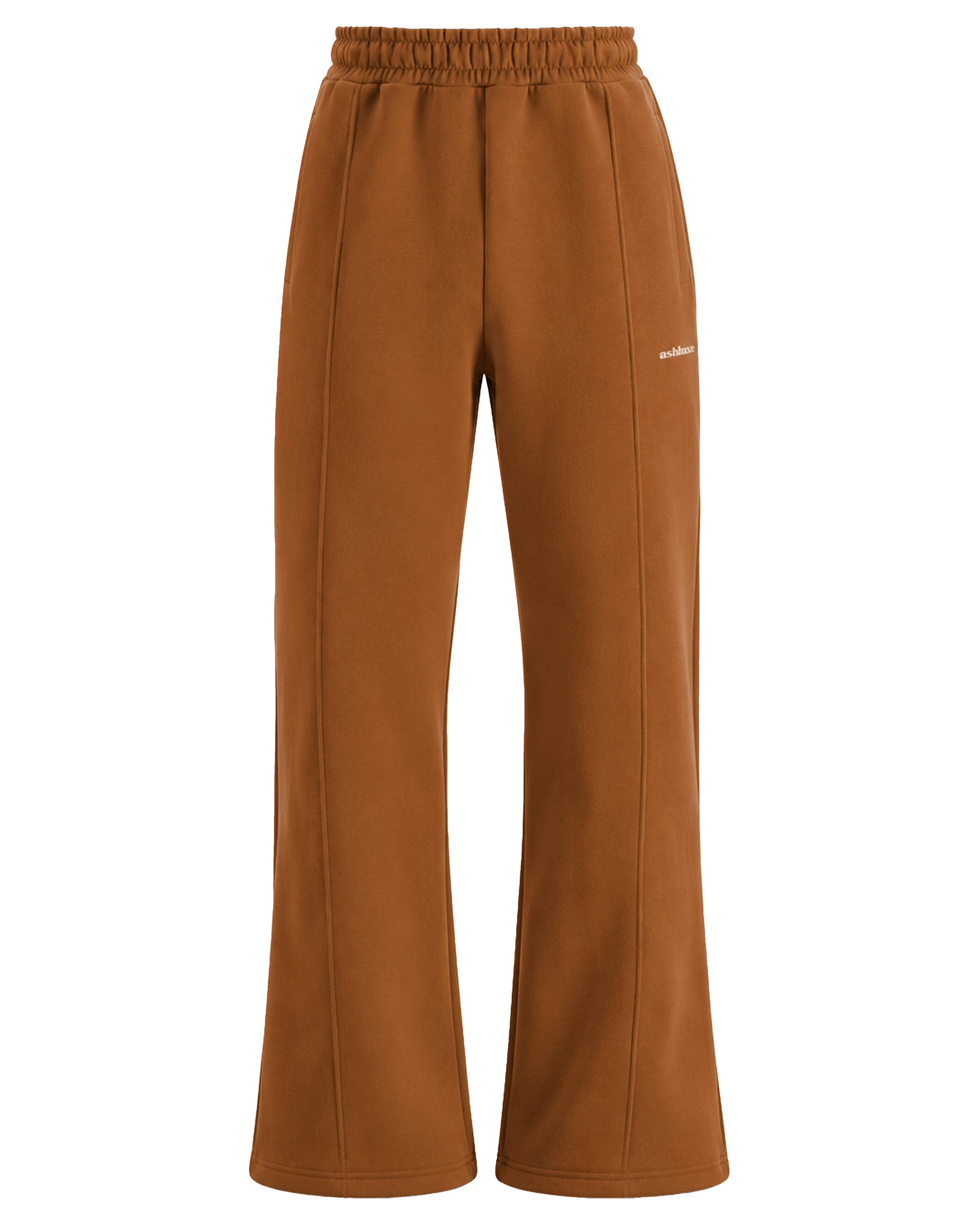 Ash Logo Sweatpants - Brown