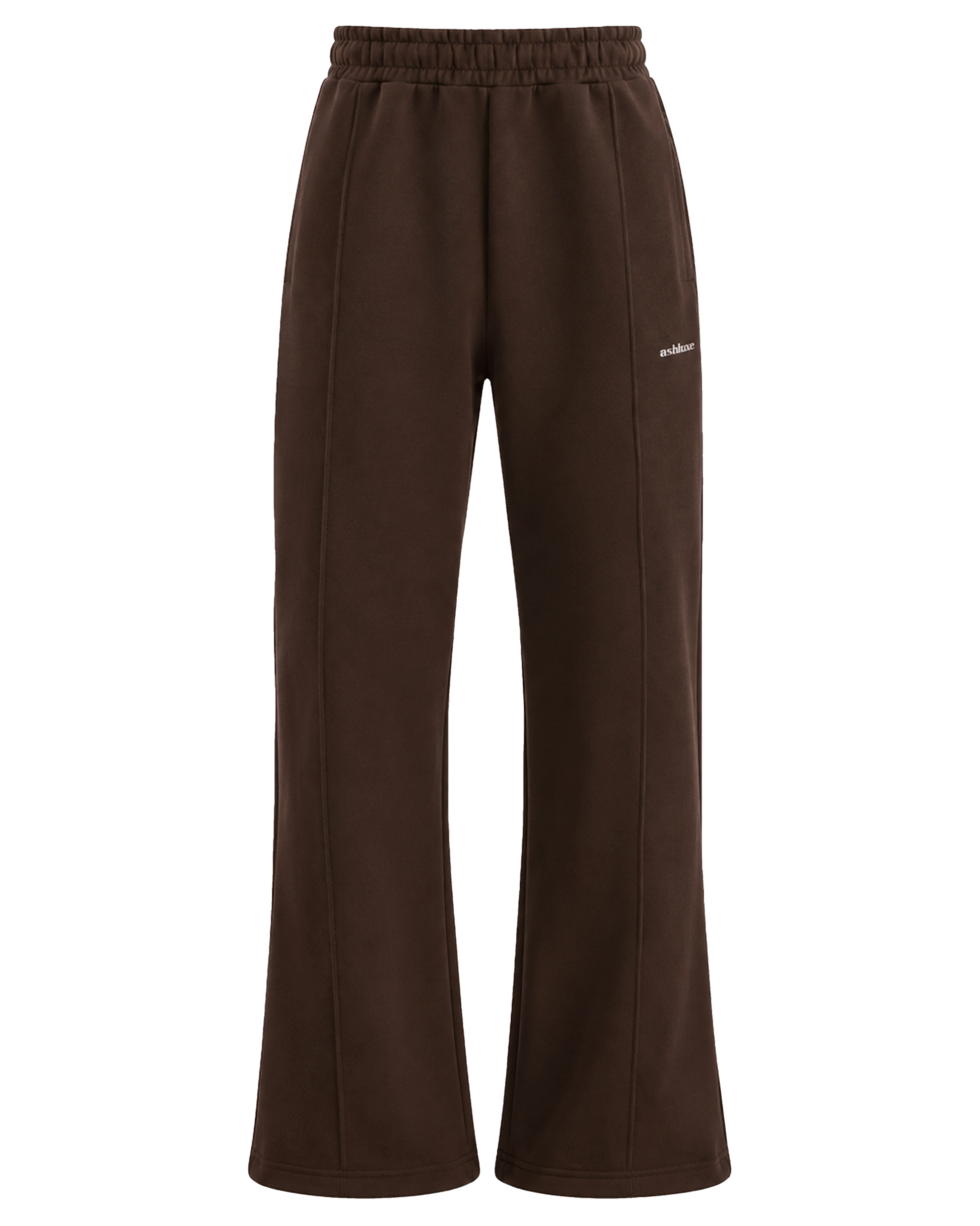 Ashluxe Logo Sweatpants - Chocolate