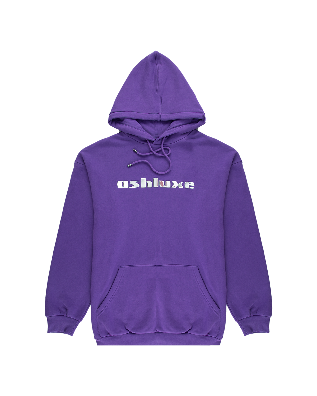 Ashluxe Chrome Hoodie Purple