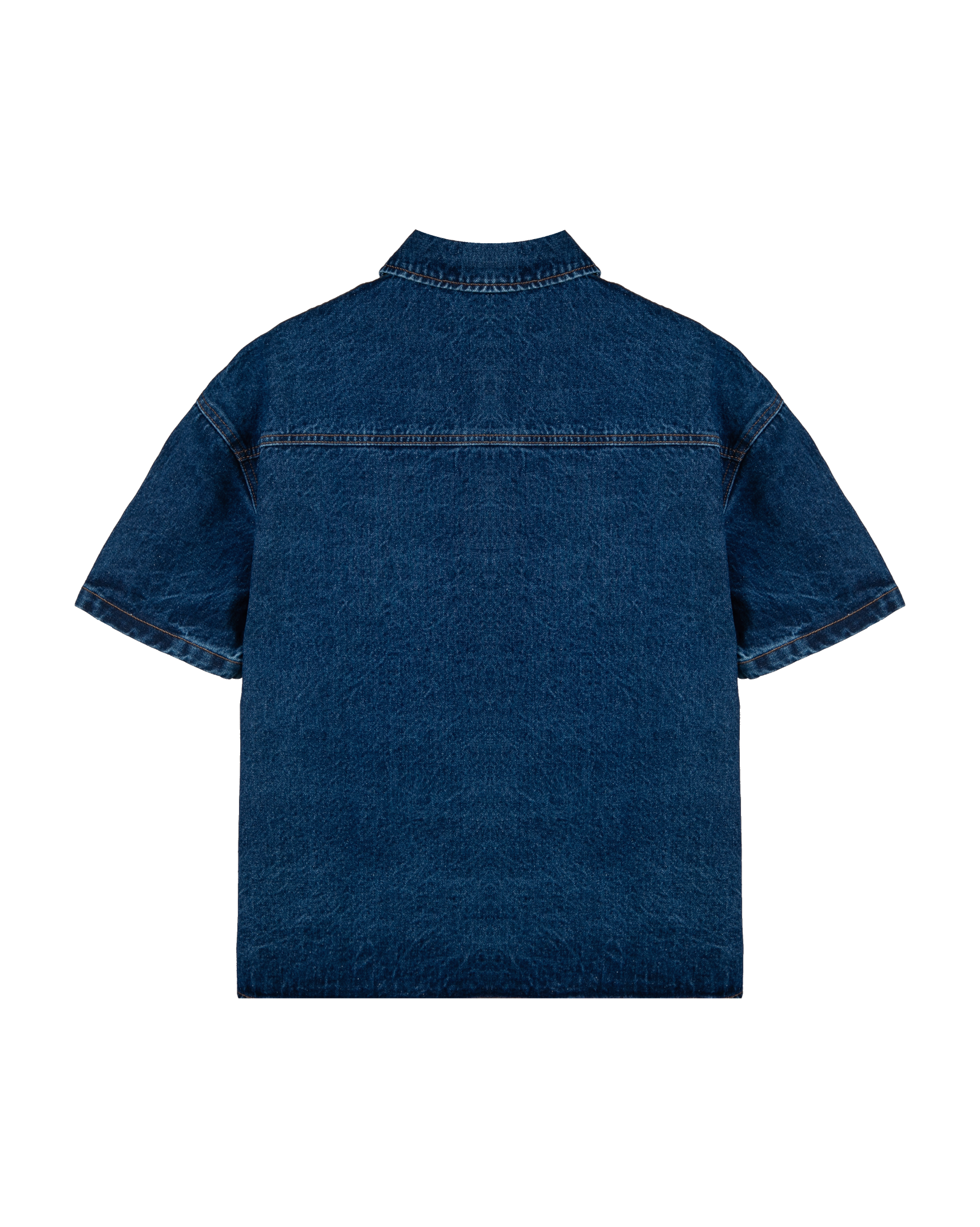 Ashluxe Crest Logo Shirt Blue