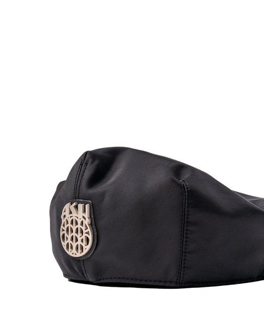 Ashluxe Kalakuta Logo  Flat Cap Black