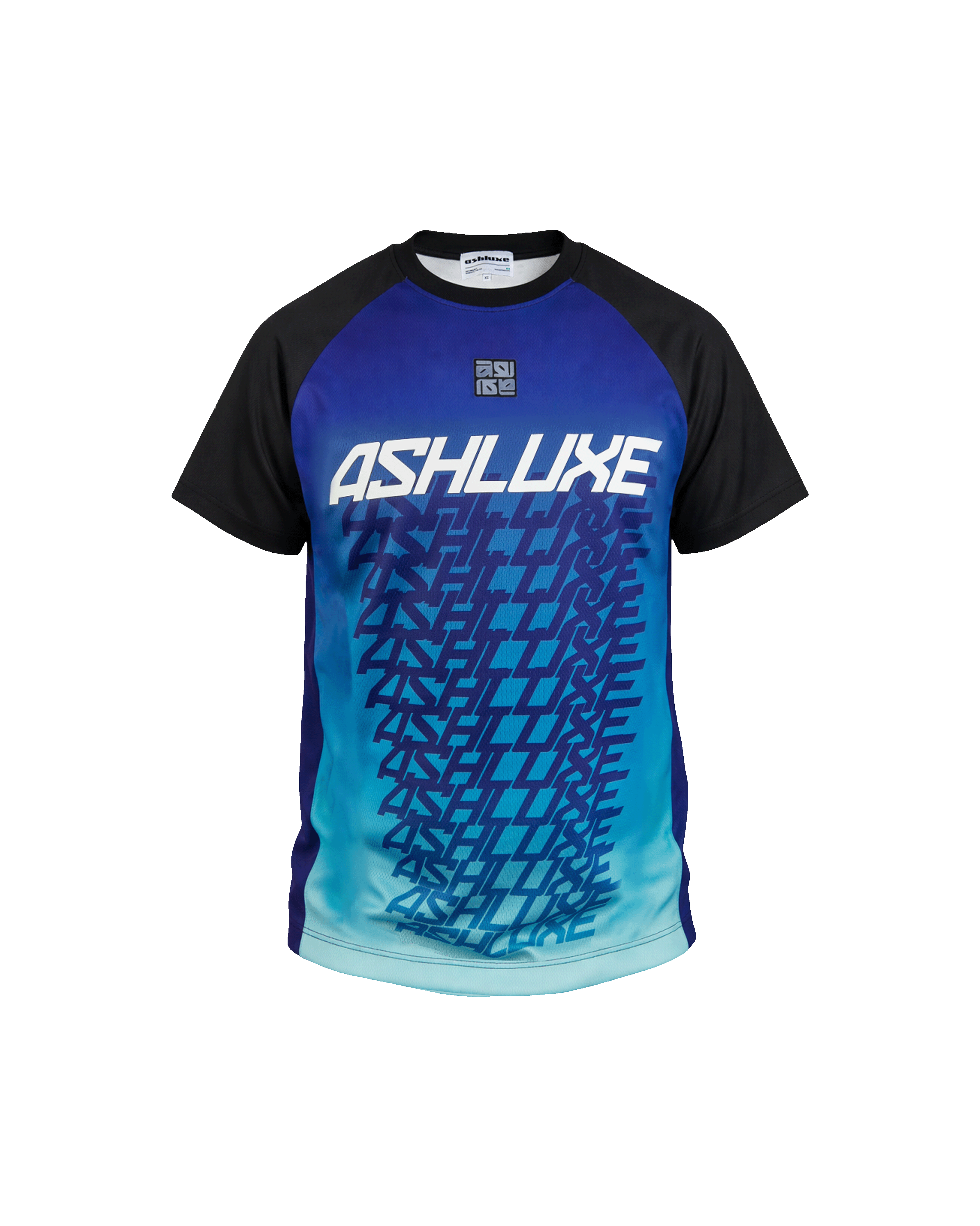 Ashluxe Momentum Jersey T-Shirt Blue