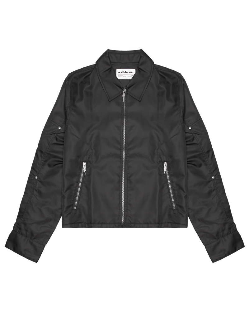 Ashluxe Nylon Jacket Black