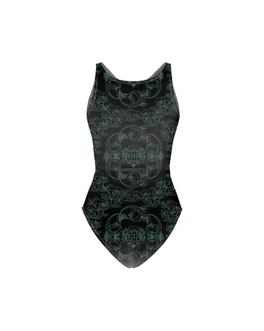 Ashluxe Signature Swimsuit Green