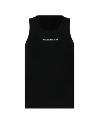 Ash Logo Tank Top - Black