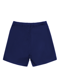 Ashuxe Classic Satin Logo Swimshort Navy