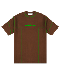 Ashluxe Double Threaded T-shirt - Brown