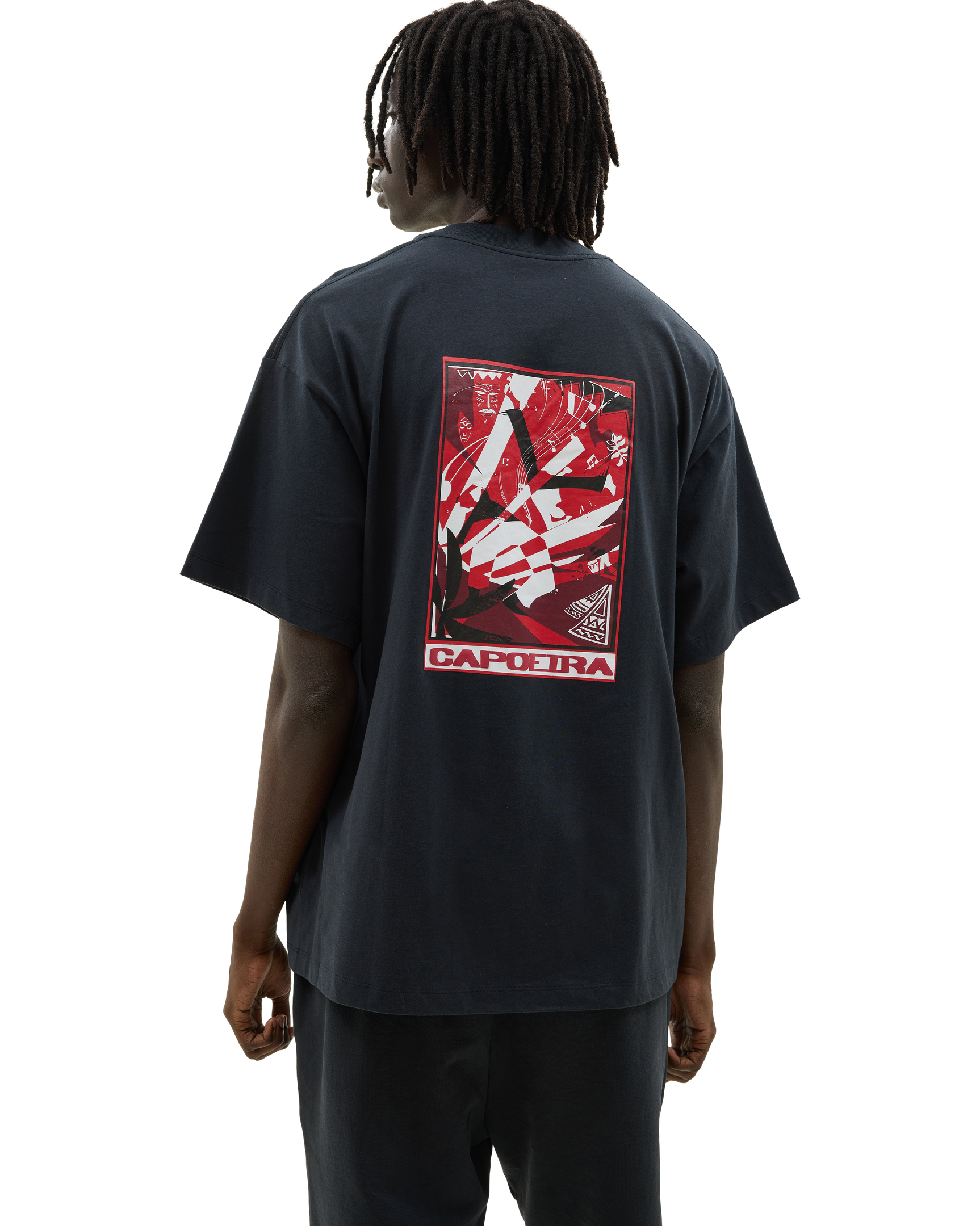 Capoeira Graphic T-shirt Black