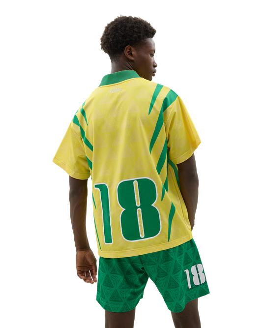 Nigeria X Brazil Football Shirt Yellow