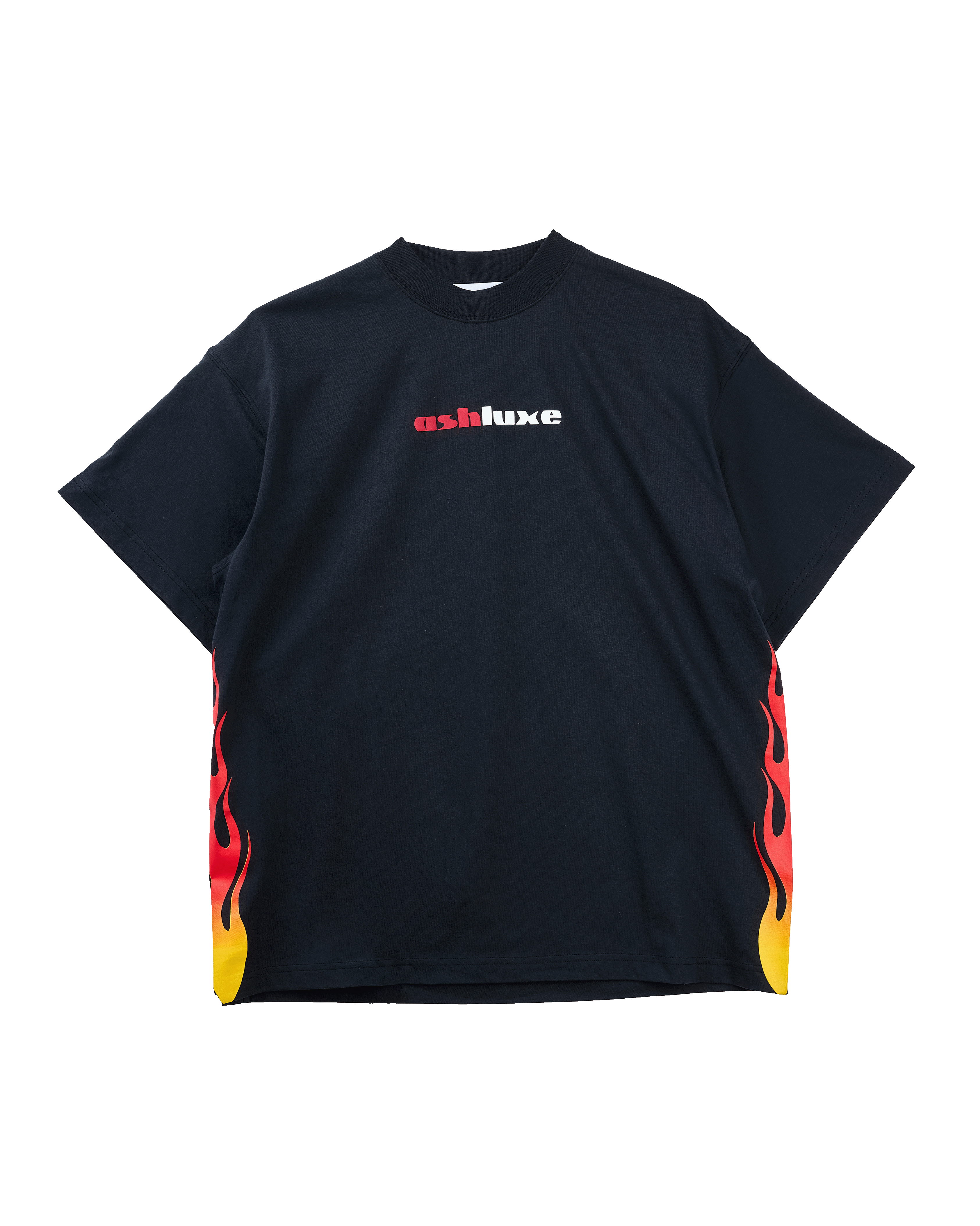 Flame T-shirt Black