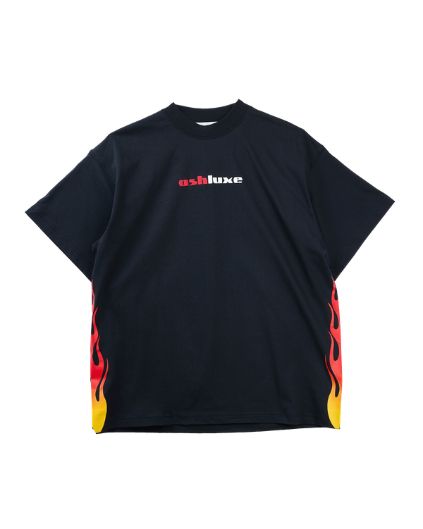 Flame T-shirt Black