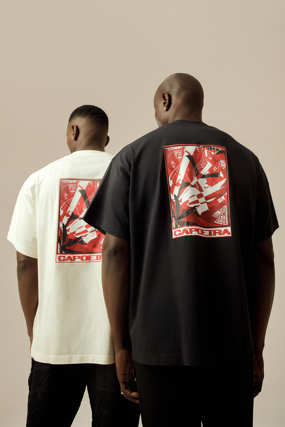 Capoeira Graphic T-shirt Black