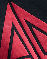 Large Triangle Logo T-shirt Black