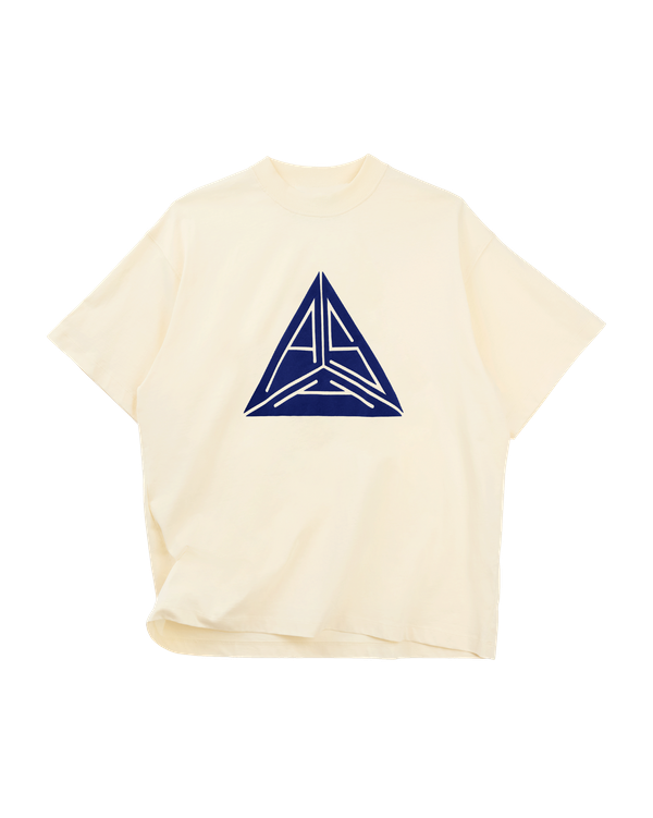 Large Triangle Logo T-shirt Off White