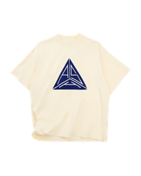 Large Triangle Logo T-shirt Off White