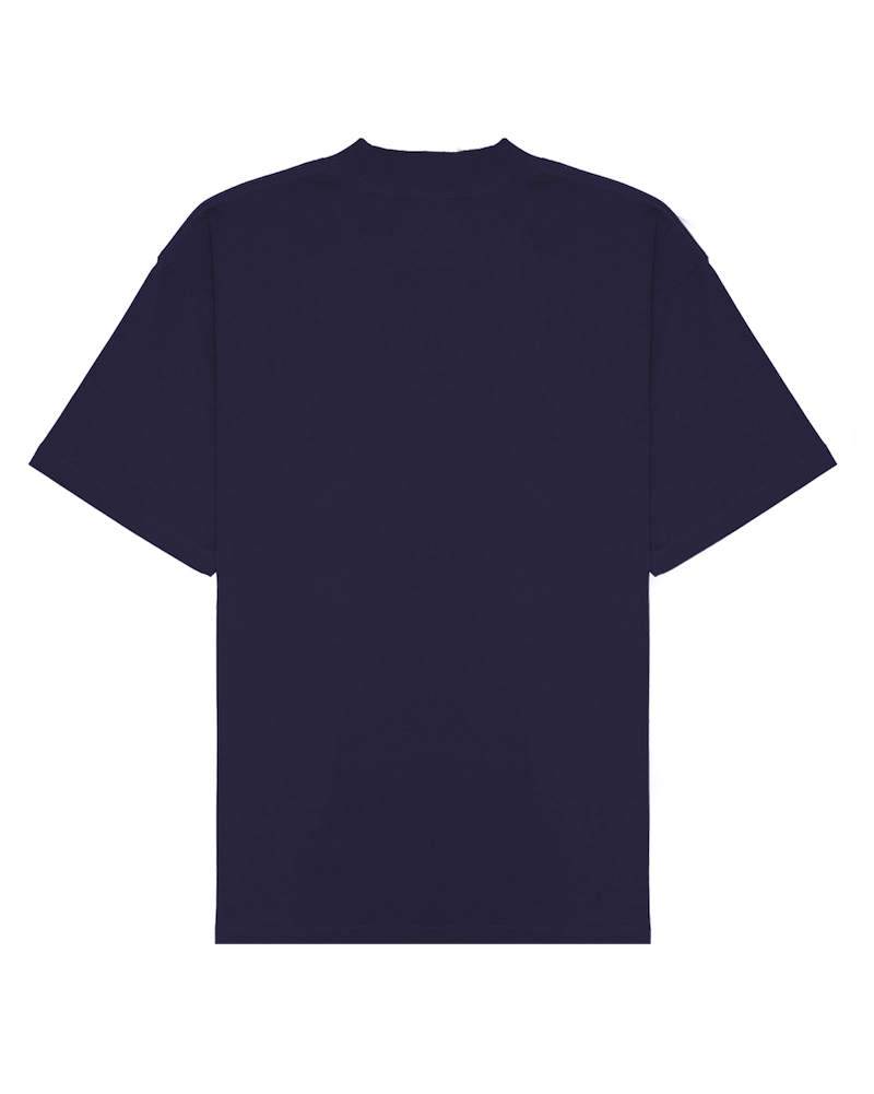 Ashluxe 3D logo Tee Navy Blue