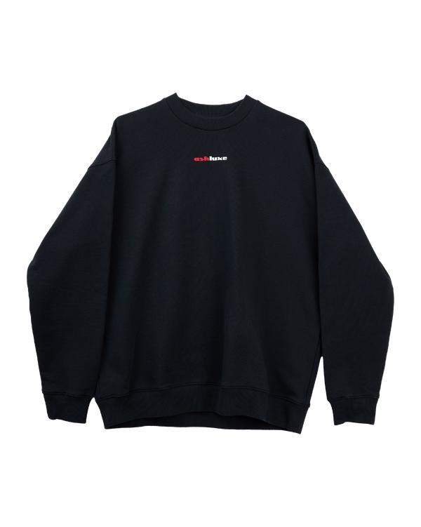 Mask Graphic Sweatshirt Black