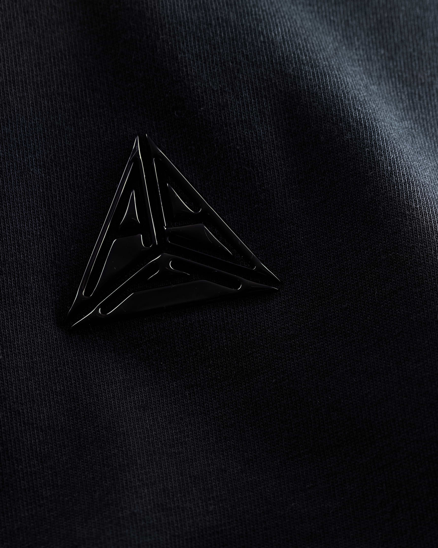 Metallic Small Logo T-shirt Black