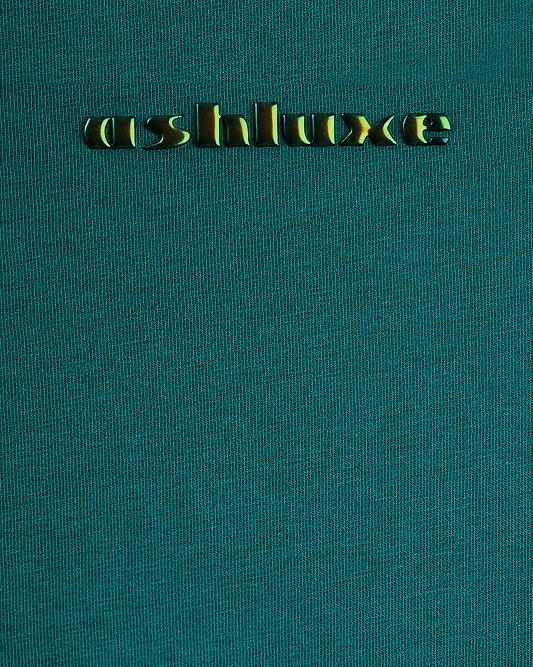 Metallic Small Logo T-Shirt Green