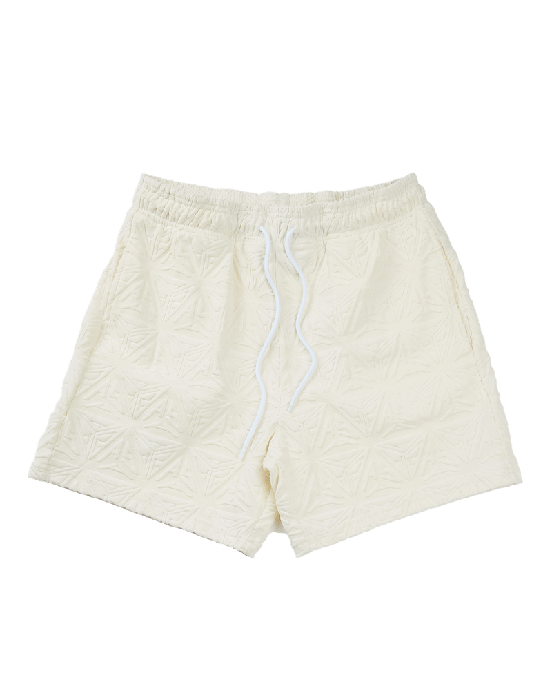 Monogram Plush Jersey Long Shorts