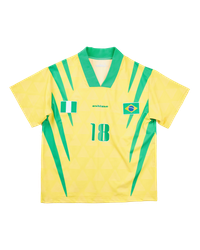 Nigeria X Brazil Football Shirt Yellow