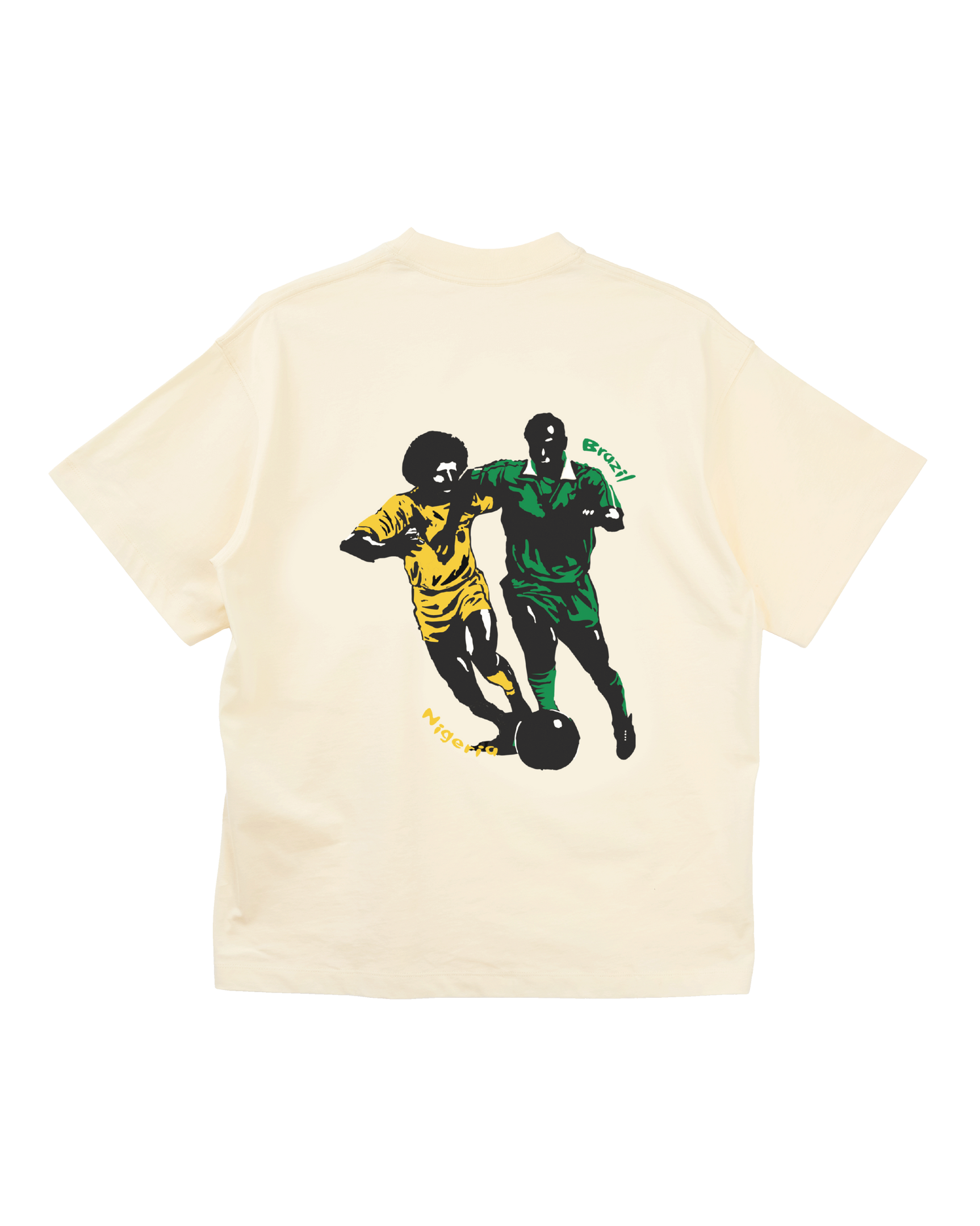 Nigeria X Brazil T-Shirt Off White
