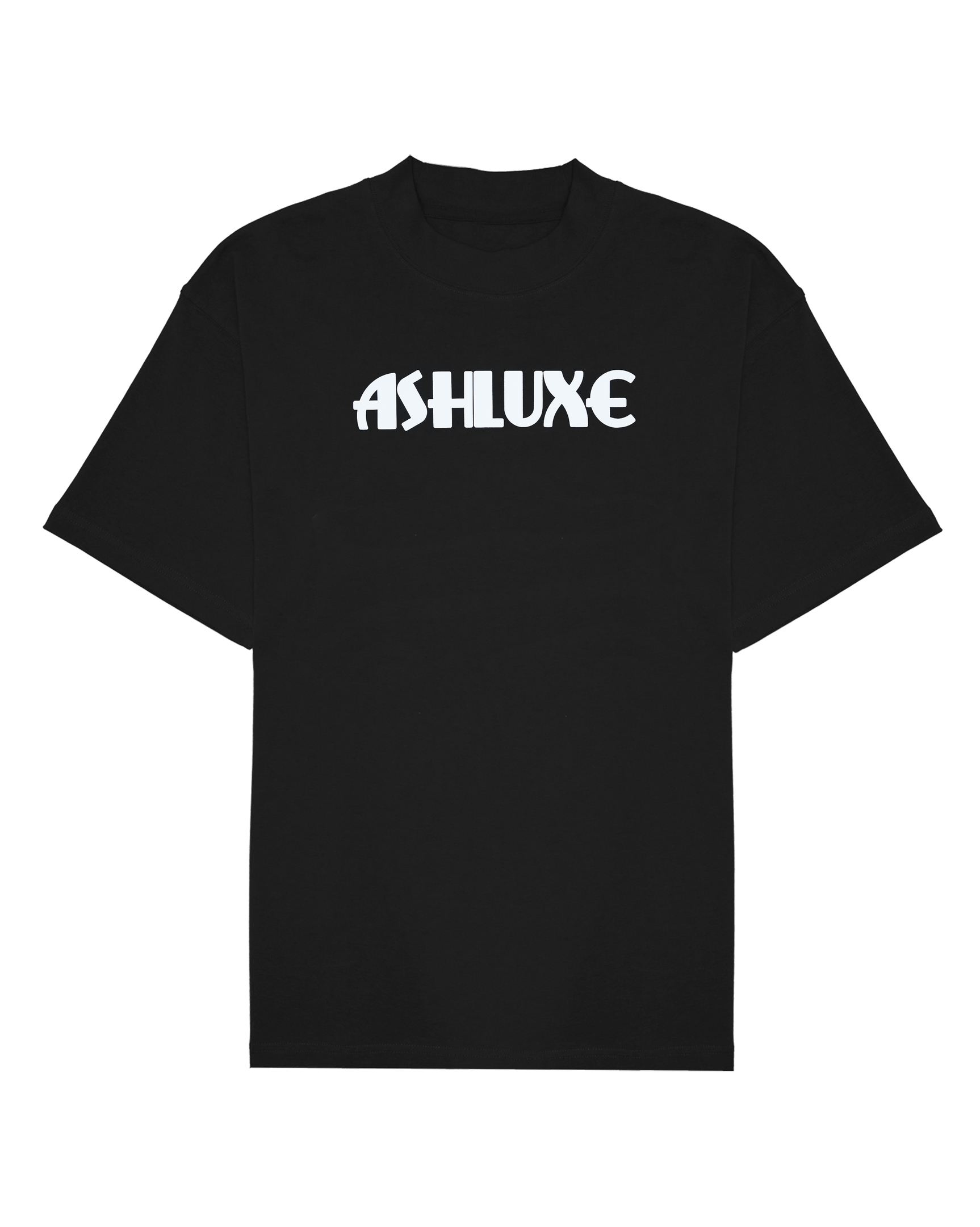 Ashluxe Neo Logo T-shirt Black White
