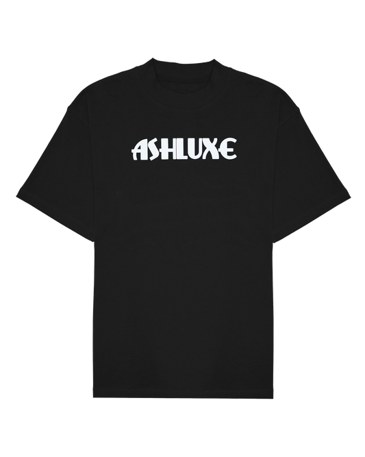 Ashluxe Neo Logo T-shirt Black White