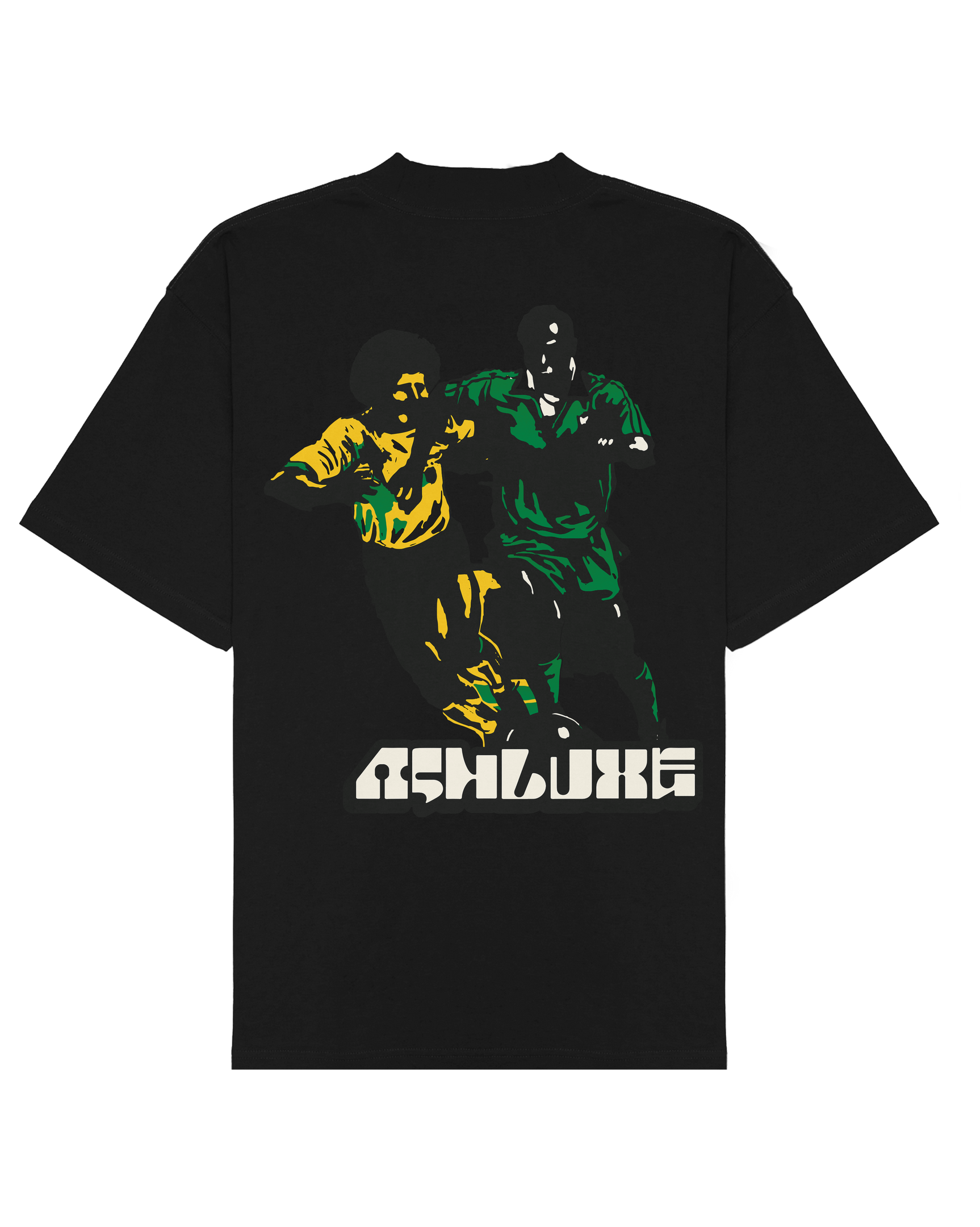 Ashluxe Nigeria X Brazil Icon T-shirt Black
