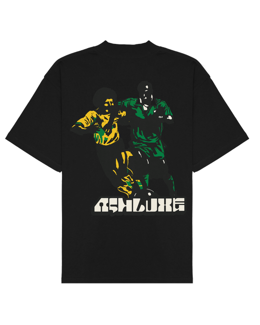 Ashluxe Nigeria X Brazil T-shirt Black