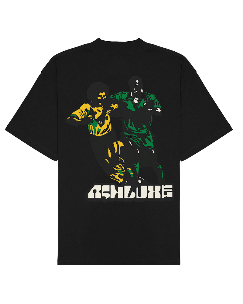 Ashluxe Nigeria X Brazil Icon T-shirt Black