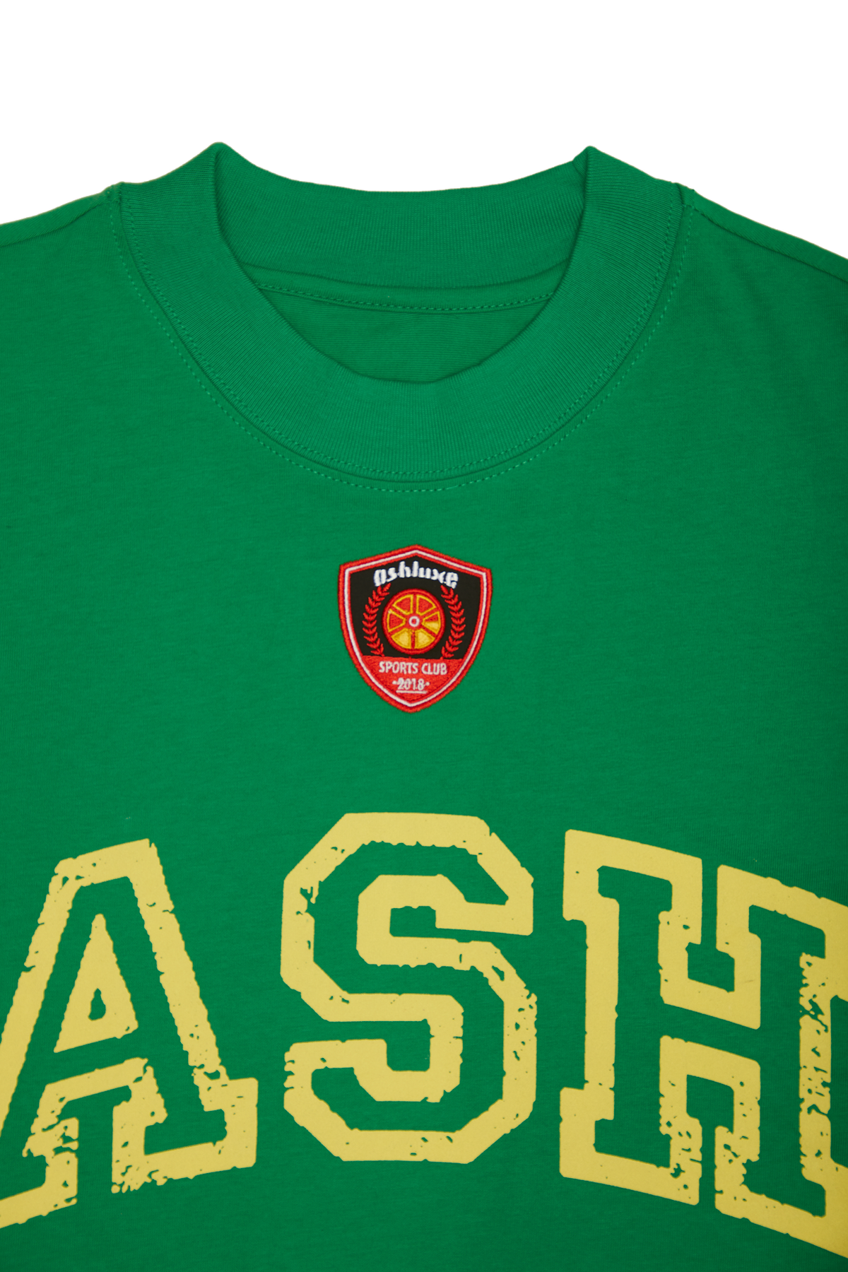 Ashluxe ASH Logo Sports Jersey Green