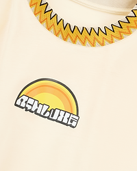 Sunshine Cropped T-Shirt Off White