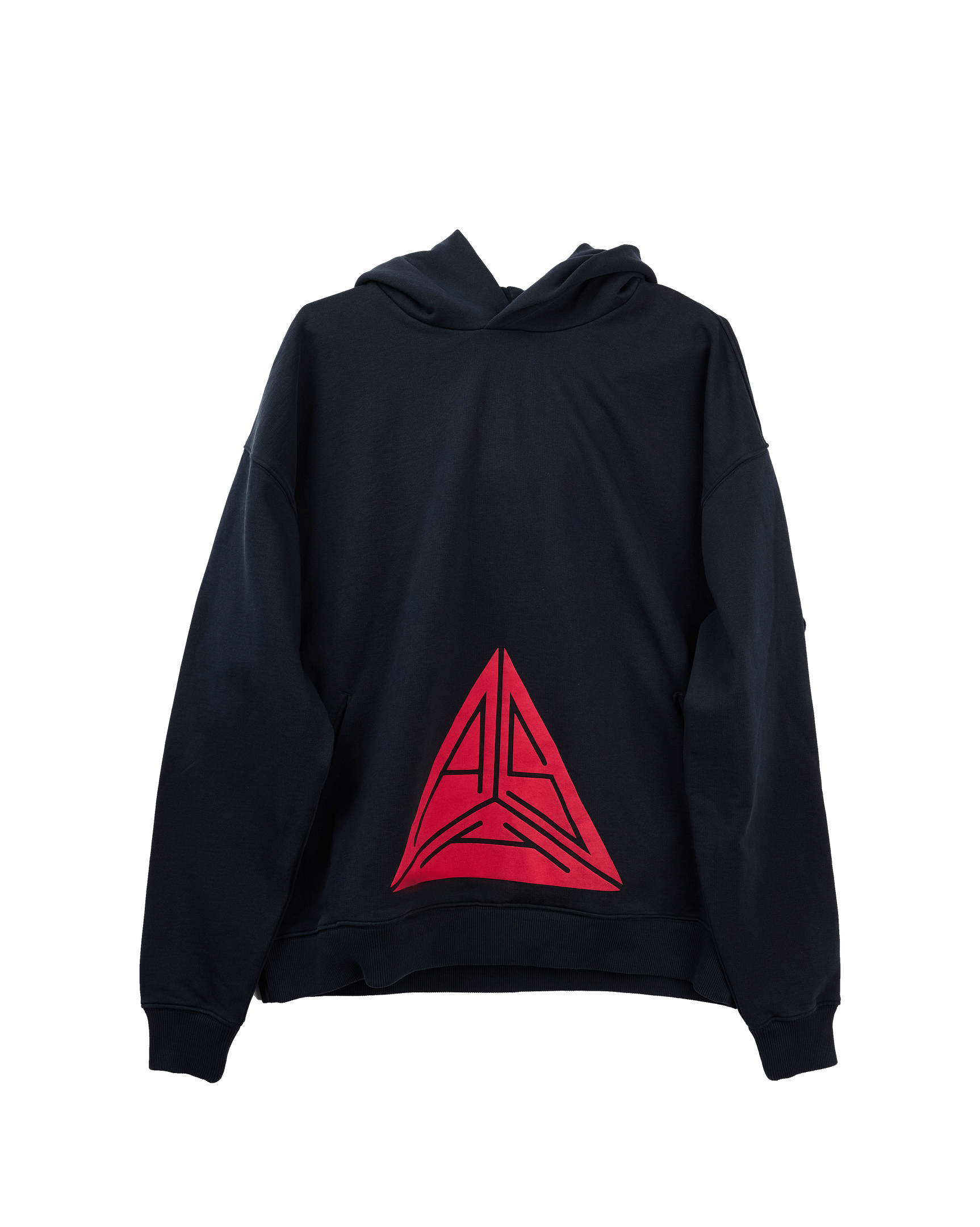Triangle Logo Hoodie Black