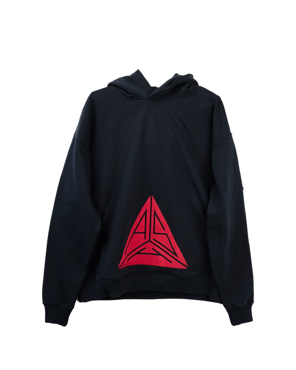 Triangle Logo Hoodie Black