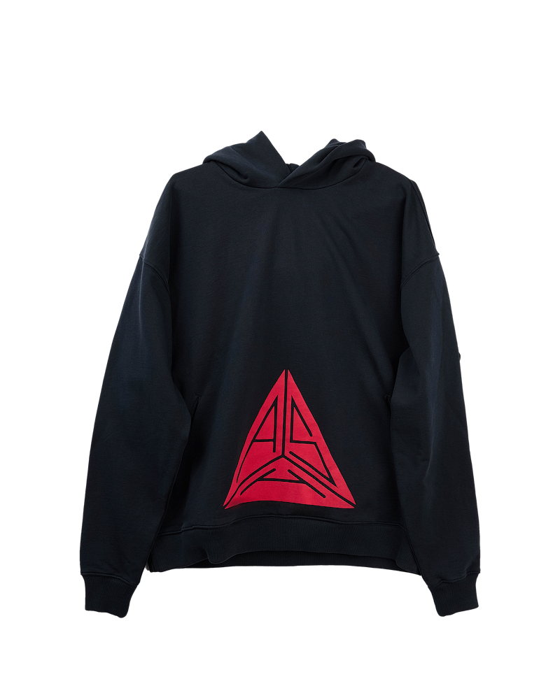 Triangle Logo Hoodie Black