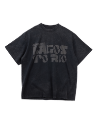 Vintage Wash T-Shirt Black