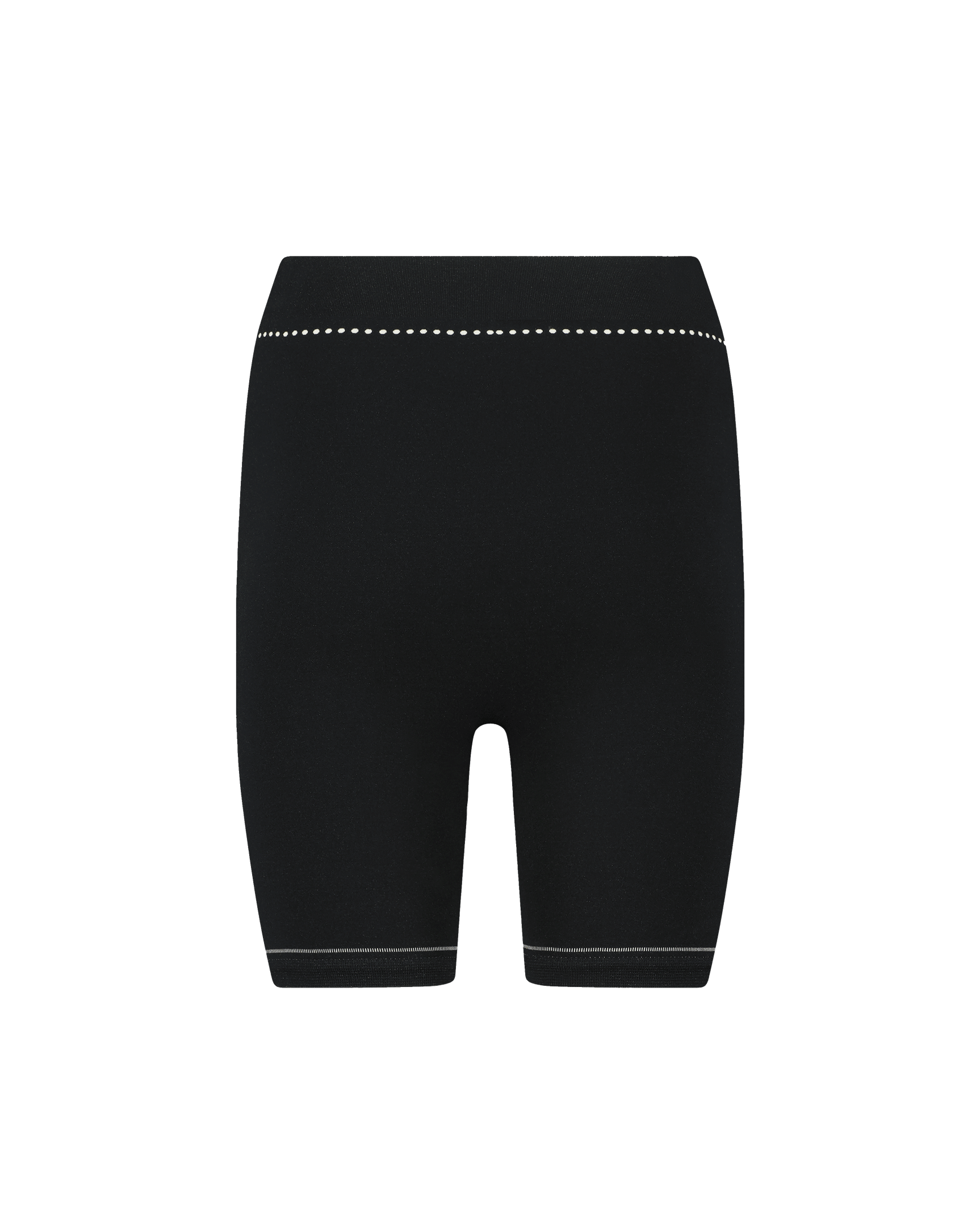 Ashluxe Female Active Biker Shorts Black White